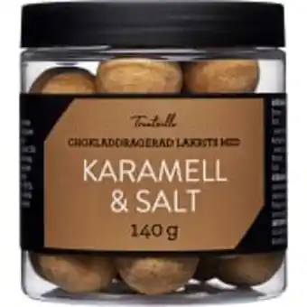 ICA Maxi Lakritskulor karamell & salt 140g treatville erbjuda