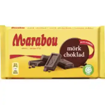 Choklad mörk 185g marabou
