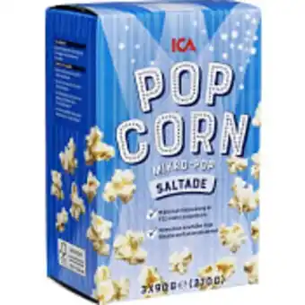 ICA Maxi Micropopcorn saltade 270g 3-p ica erbjuda