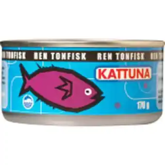 ICA Maxi Kattmat tonfisk 170g kattuna erbjuda