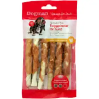 ICA Maxi Tuggpinnar med kyckling 75g dogman erbjuda