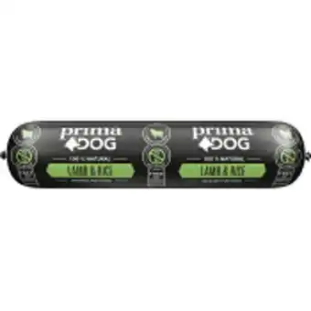 Hundmat våt lamm & ris 800g primadog