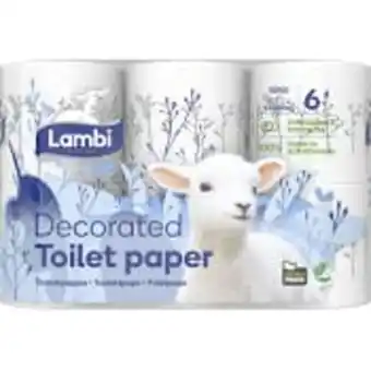 ICA Maxi Toalettpapper dekor 6-p lambi erbjuda