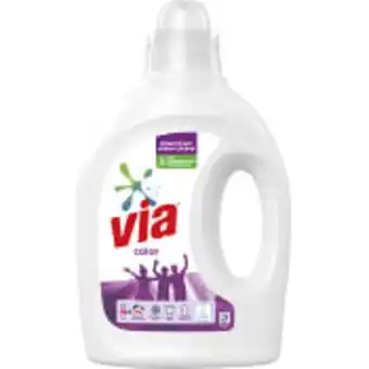 Tvättmedel flytande color 760ml via