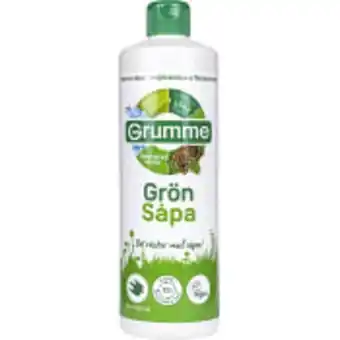 Såpa grön 750ml grumme