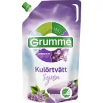 ICA Maxi Tvättmedel flytande kulörtvätt syren 800ml grumme erbjuda