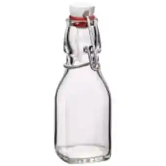 Glasflaska med kork 12,5cl bormioli