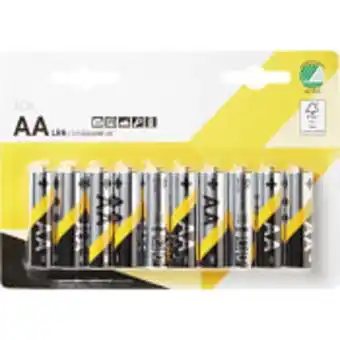 Batteri aa lr6 10-p ica home