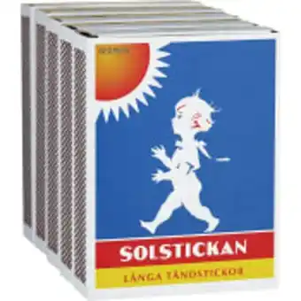 Tändstickor långa 5-p solstickan