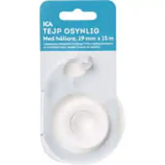 Tejp med hållare osynlig ica home
