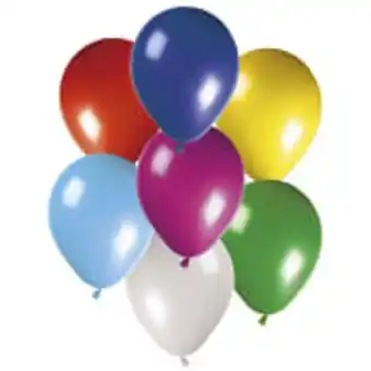 ICA Maxi Ballonger blandade färger 50-p erbjuda