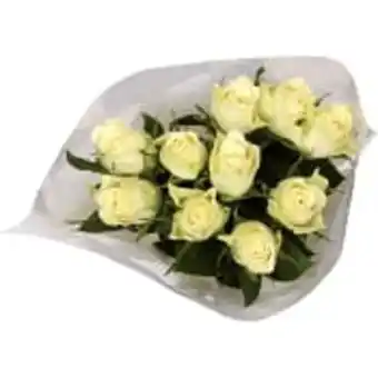 ICA Maxi Rosor 10-p 40cm fairtrade vita ica erbjuda