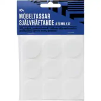 ICA Maxi Möbeltassar vita 12-pack ica home erbjuda