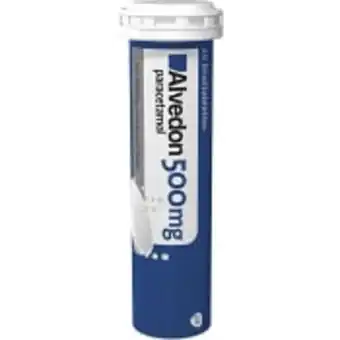 ICA Maxi Alvedon brustablett 500mg 20-p erbjuda