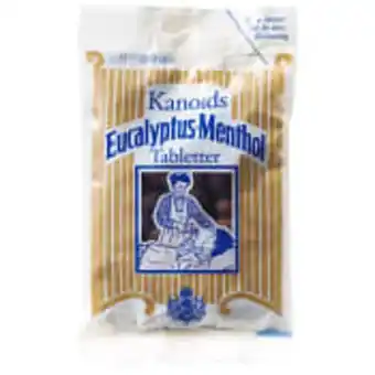 ICA Maxi Halstabletter eukalyptus menthol 65g kanolds erbjuda