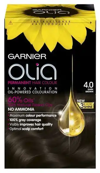 Rusta Hårfärg garnier olia erbjuda