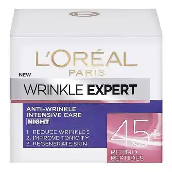 Rusta Nattkräm l’oréal wrinkle expert erbjuda