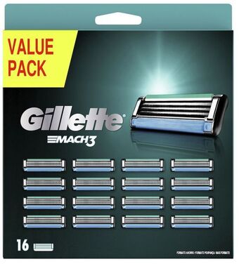 Rakblad, herr gillette mach3