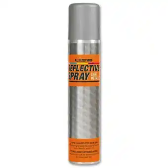 Reflective spray light metallic sprayfärg