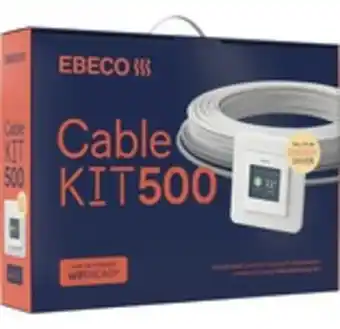 Hornbach Golvvärme ebeco cable kit 500 470w 43m erbjuda