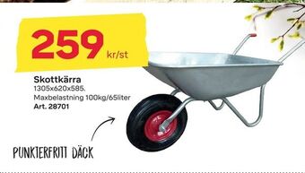 Byggmax Skottkärra erbjuda