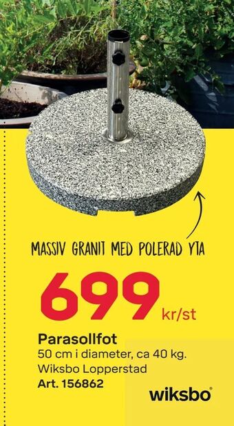 Parasollfot