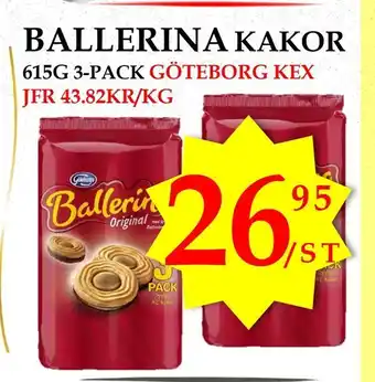 Ballerina kakor
