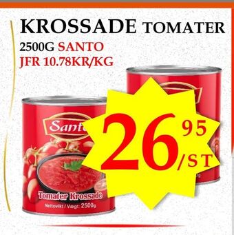 Matmixen Krossade tomater erbjuda