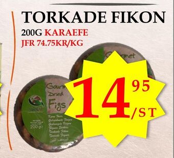 Matmixen Torkade fikon erbjuda