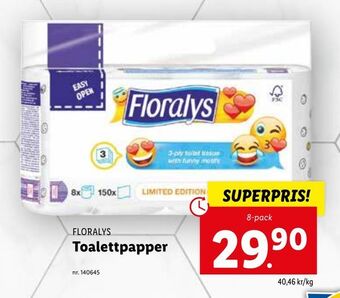 Lidl Toalettpapper erbjuda