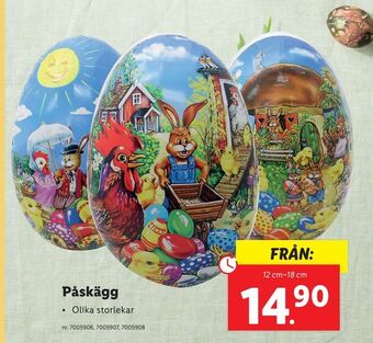 Lidl Påskägg erbjuda