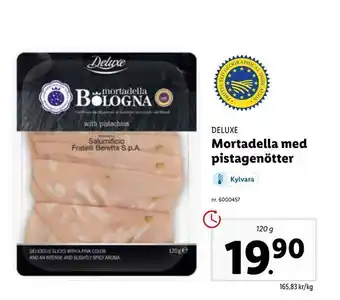 Lidl Mortadella med pistagenötter erbjuda
