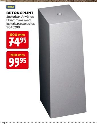Jem&Fix Betongplint erbjuda