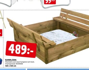 Jem&Fix Sandlåda erbjuda