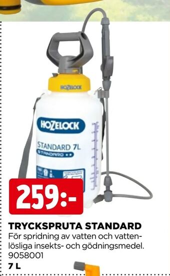 Jem&Fix Tryckspruta standard erbjuda