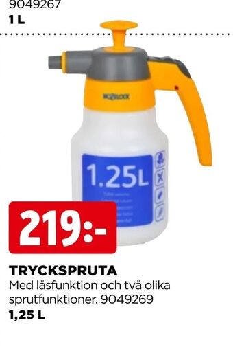 Jem&Fix Tryckspruta erbjuda