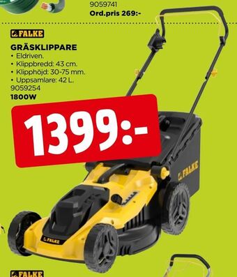 Jem&Fix Gräsklippare erbjuda
