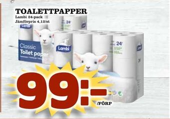 Bonum Matmarknad Toalettpapper erbjuda