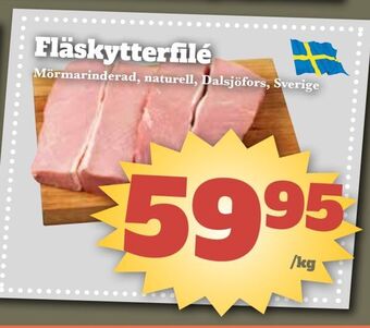 Bonum Matmarknad Fläskytterfilé erbjuda