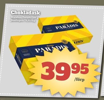 Bonum Matmarknad Chokladask erbjuda