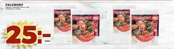 Bonum Matmarknad Falukorv erbjuda