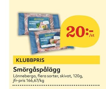 Hemköp Smörgåspålägg erbjuda