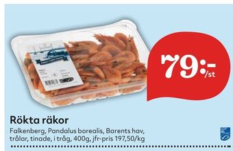 Rökta räkor