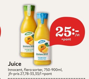Hemköp Juice erbjuda