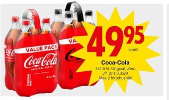 Matöppet Coca-Cola erbjuda