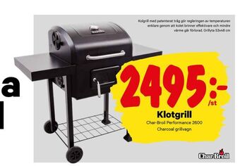City Gross Klotgrill erbjuda