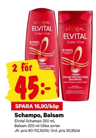 City Gross Schampo, Balsam erbjuda