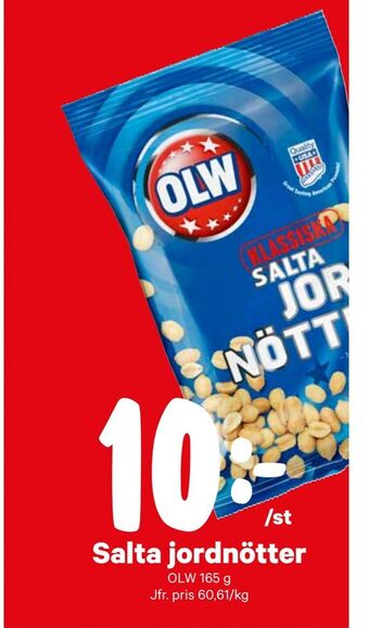 Salta jordnötter