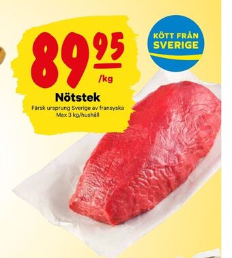City Gross Nötstek erbjuda
