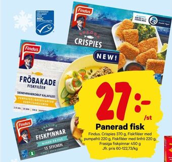 City Gross Panerad fisk erbjuda